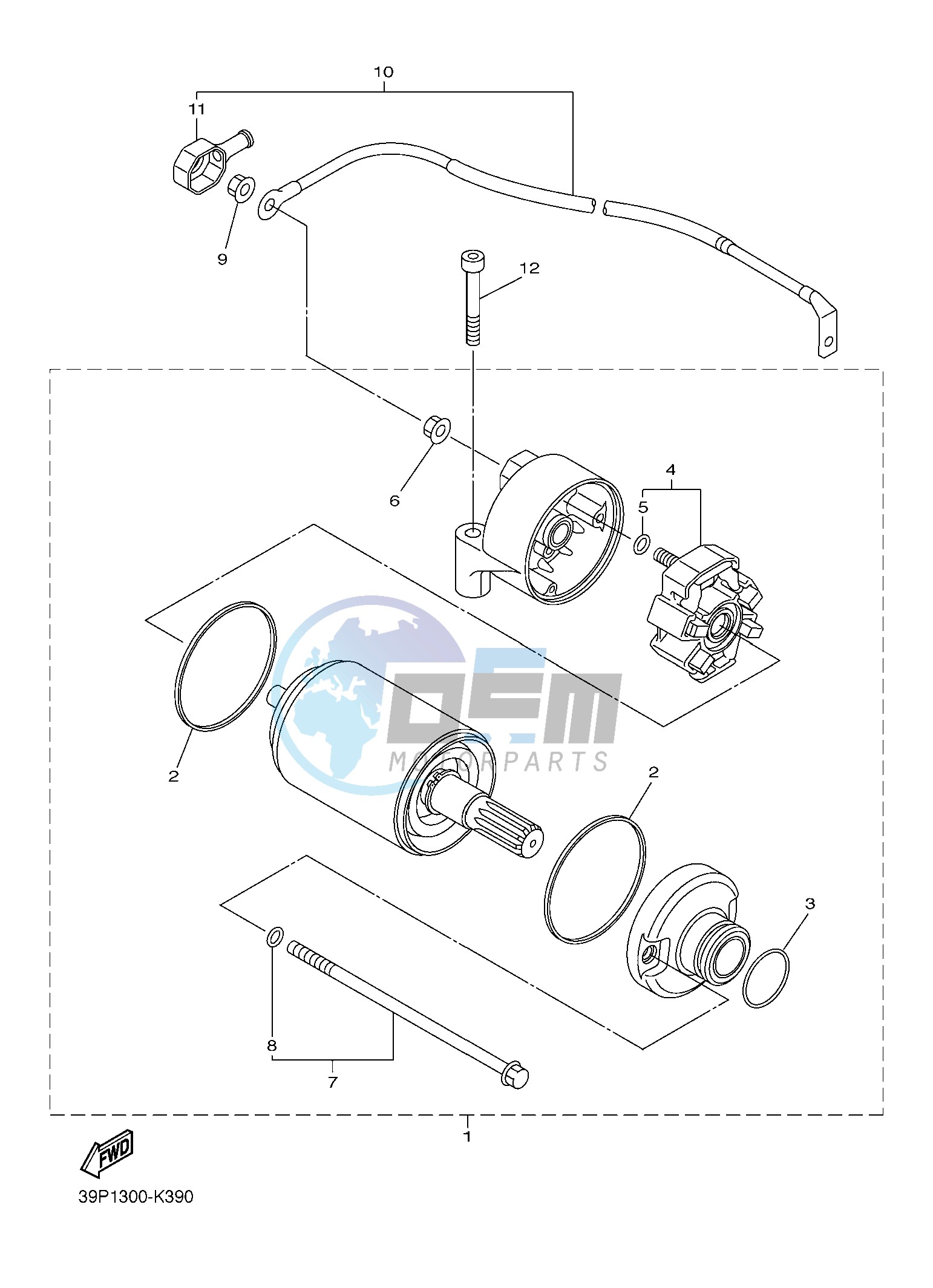 STARTING MOTOR