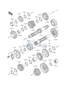 EX 500 A [EX500] (A4-A7) [EX500] drawing TRANSMISSION