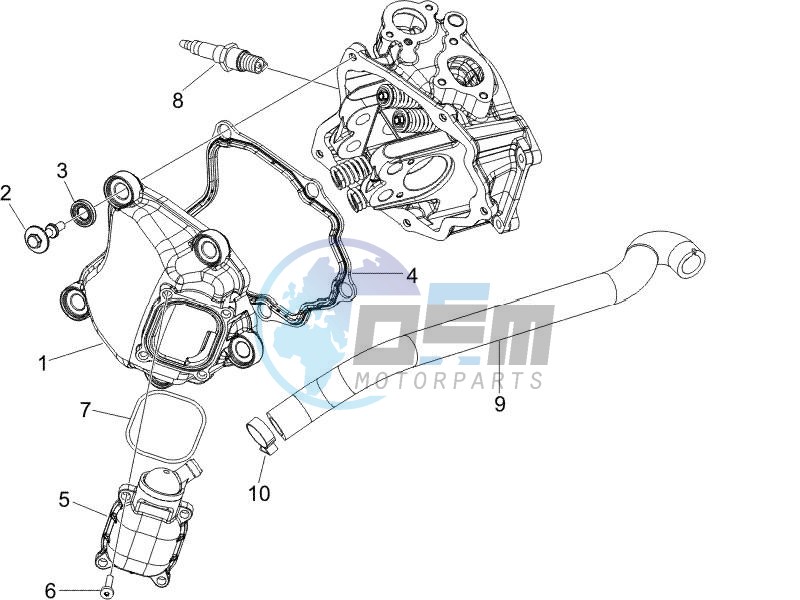 Cylinder head cover