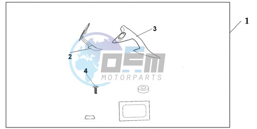 KNUCKLE DEFLECTOR SET