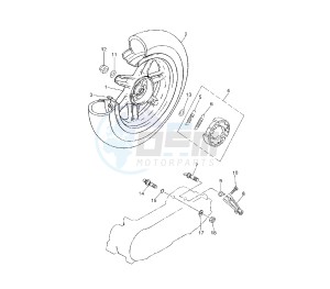 CS JOG R 50 drawing REAR WHEEL