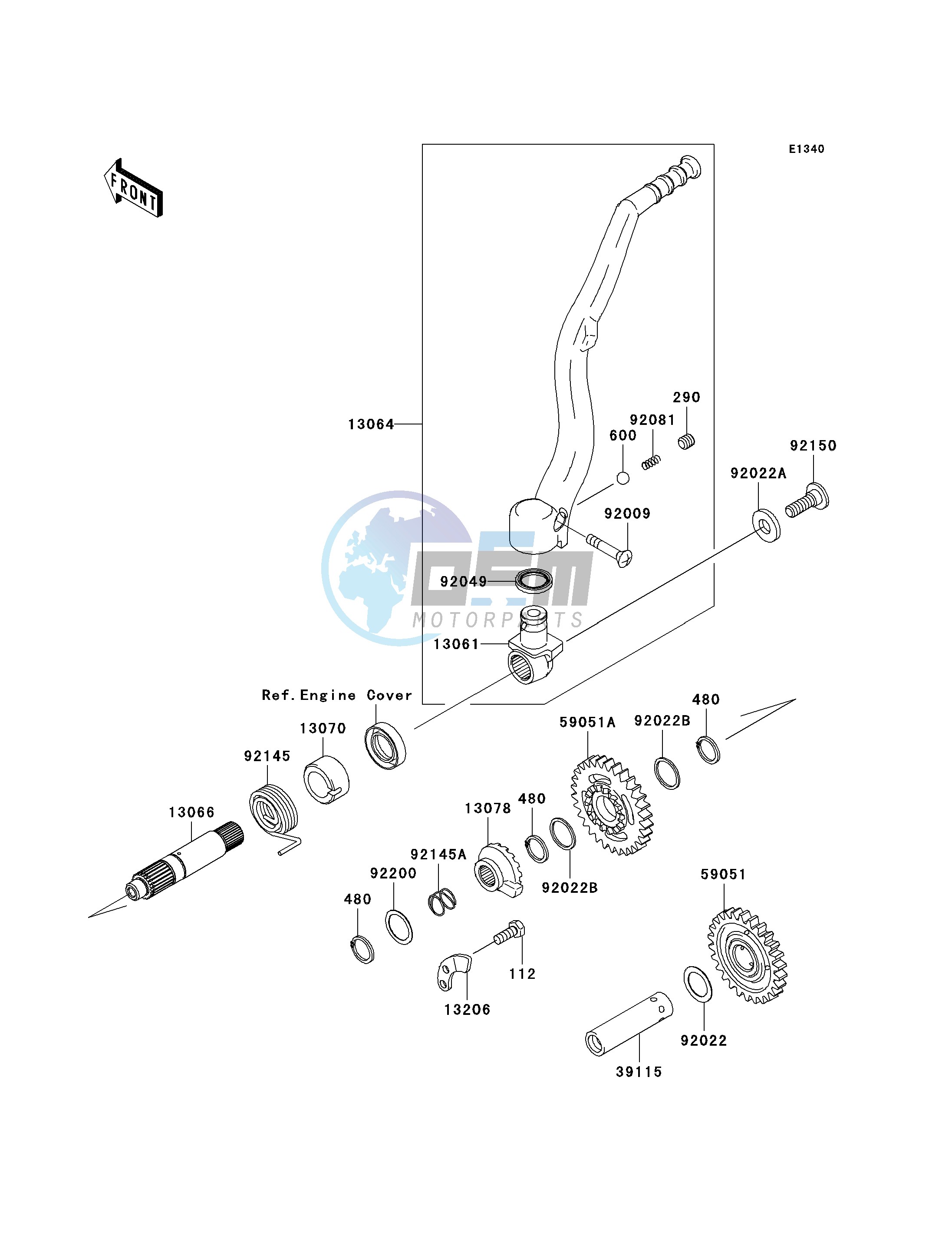 KICKSTARTER MECHANISM