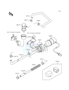 ZX 750 N [NINJA ZX-7RR] (N1-N2) [NINJA ZX-7RR] drawing FUEL PUMP