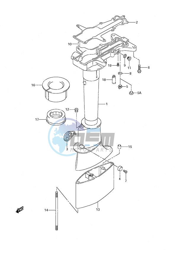 Drive Shaft Housing