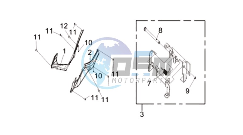 L+R FLOOR PANEL - SIDE COVER