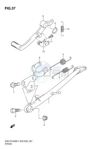 GSX-R1000 (E3-E28) drawing STAND