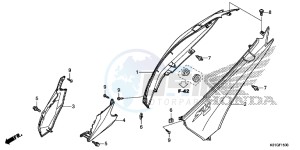 SH125ASG SH125D UK - (E) drawing BODY COVER