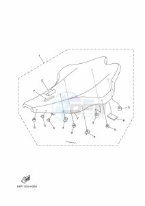 YFZ450R (BKDA) drawing SEAT