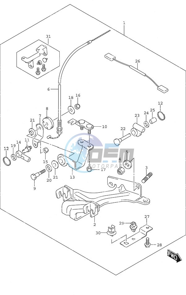 Remocon Parts Set