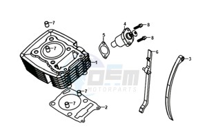 WOLF SB125Ni (L8) EU drawing CYLINDER HEAD COVER / NOKKENAS K.