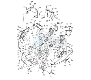 XP T-MAX ABS 500 drawing LEG SHIELD