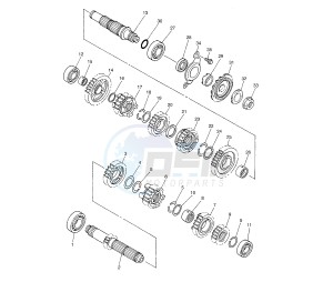 WR F 450 drawing TRANSMISSION