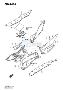 UH200 ABS BURGMAN EU drawing REAR LEG SHIELD