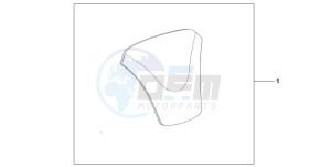 XL1000V VARADERO drawing TANK PAD