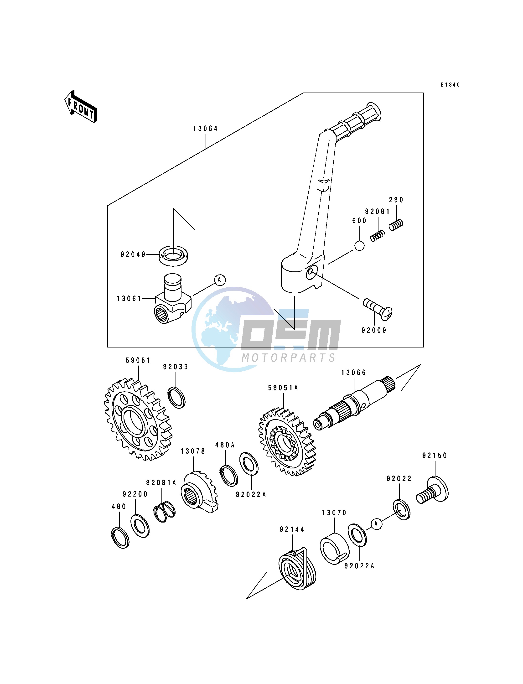 KICKSTARTER MECHANISM