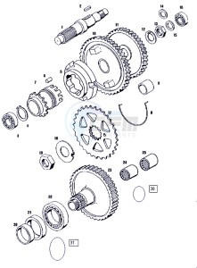 YOUNGST-R_FULL_45kmh_L1 50 L1 drawing Countershaft-mainshaft