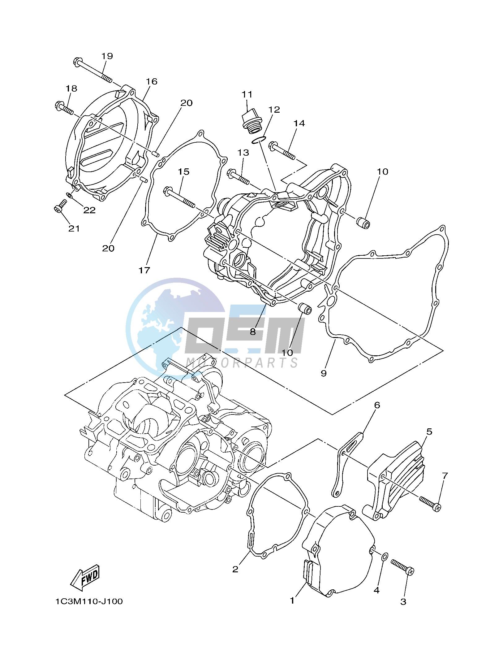 CRANKCASE COVER 1