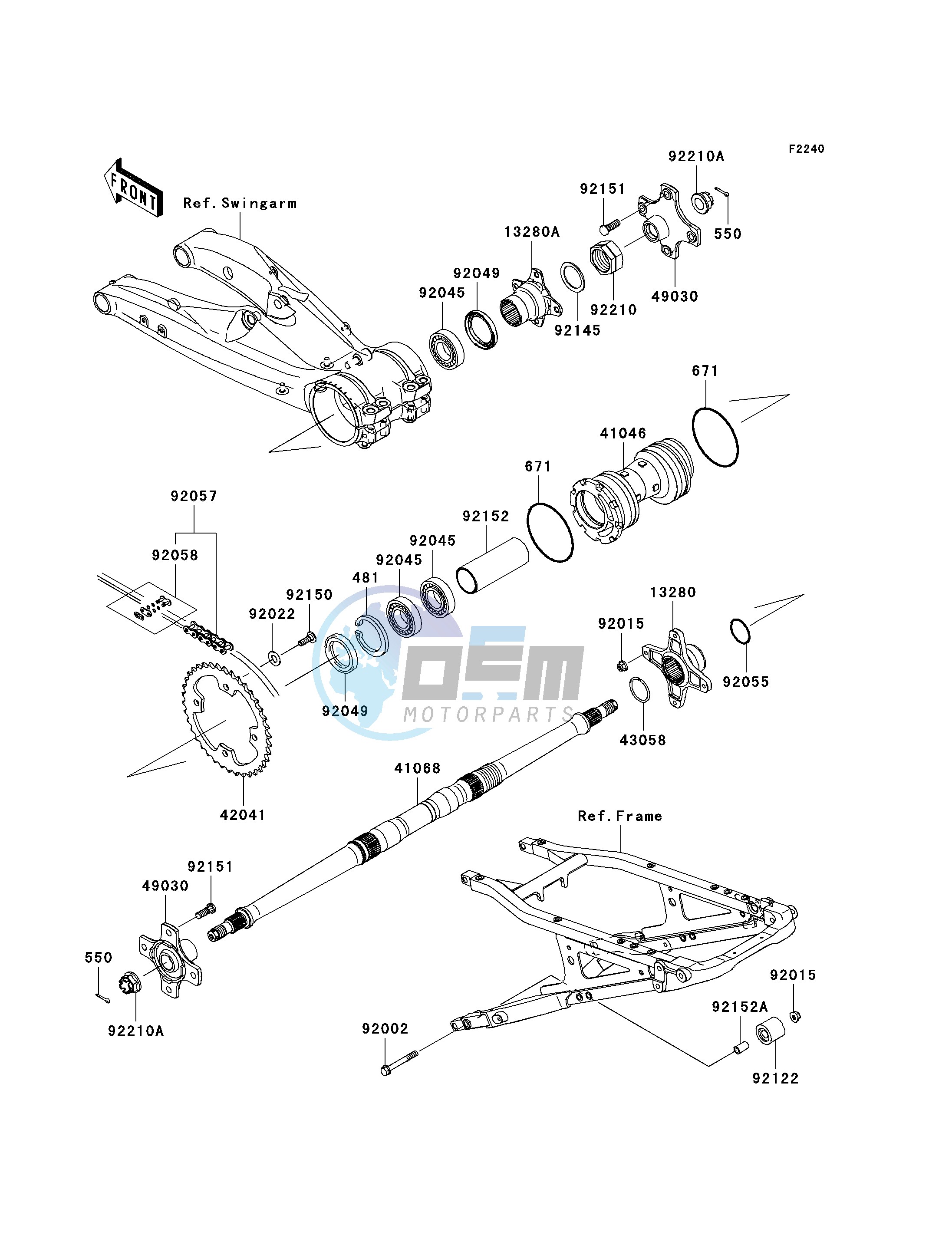 REAR HUB