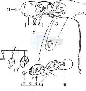 Liberty 150 Leader drawing Optical unit