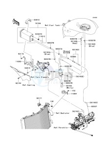 ZX 1000 D [NINJA ZX-10R] (D6F-D7FA) D7FA drawing FUEL EVAPORATIVE SYSTEM -- CA- -