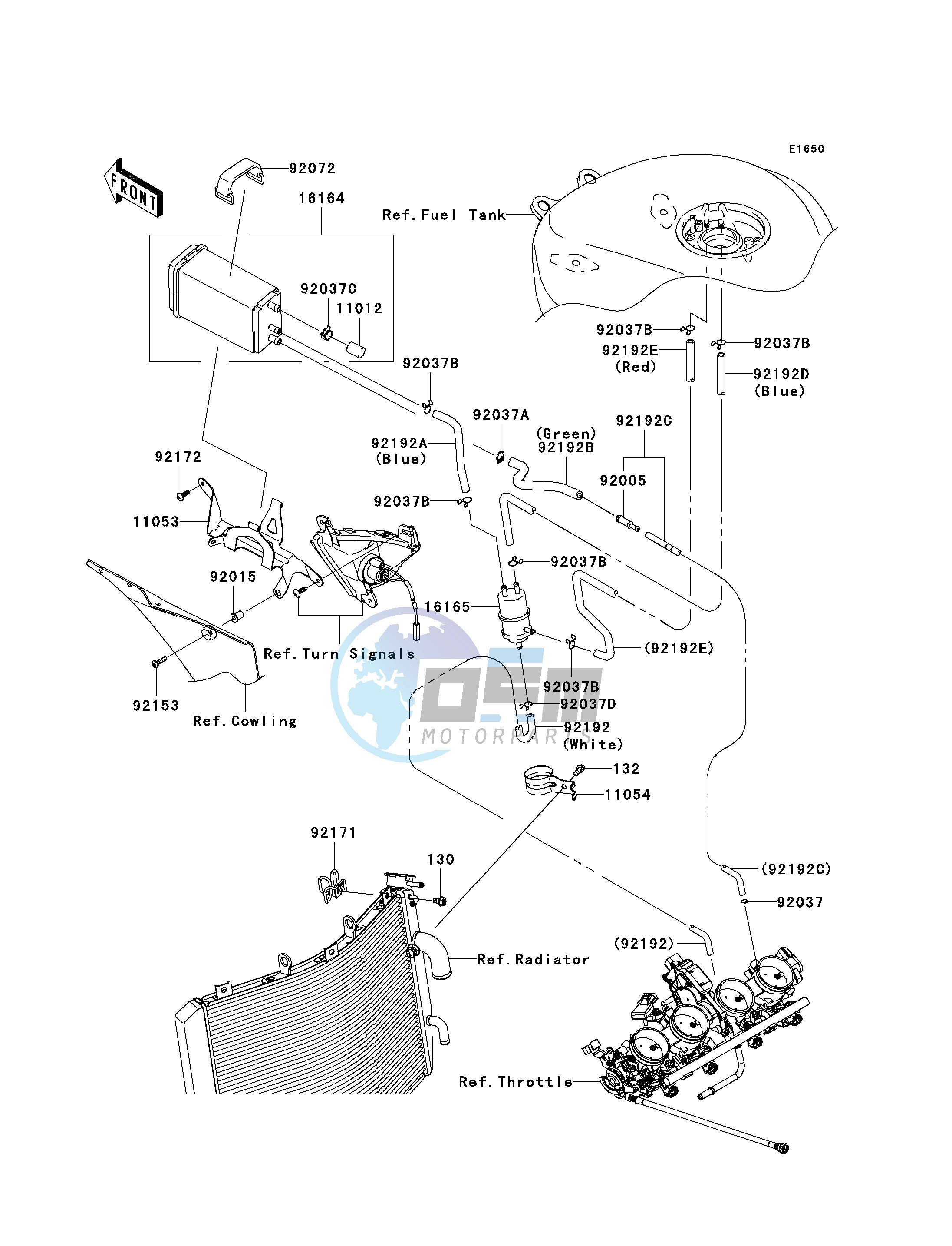 FUEL EVAPORATIVE SYSTEM -- CA- -