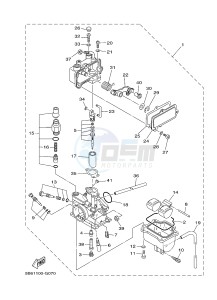 TT-R110E (5B6P 5B6R 5B6S 5B6S) drawing CARBURETOR