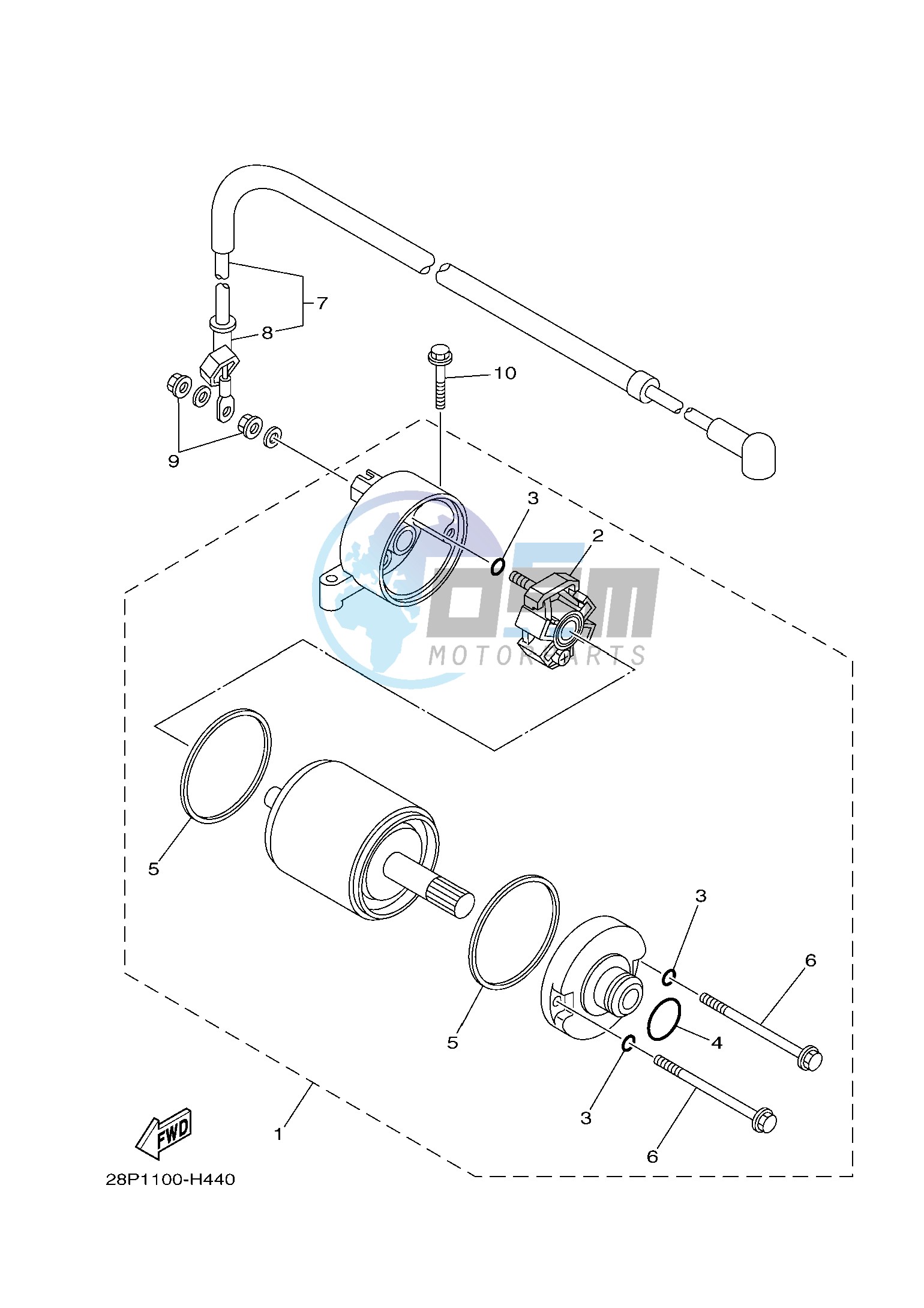 STARTING MOTOR