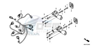 VFR1200XDLF CrossTourer - VFR1200X Dual Clutch 2ED - (2ED) drawing LINEAR SOLENOID