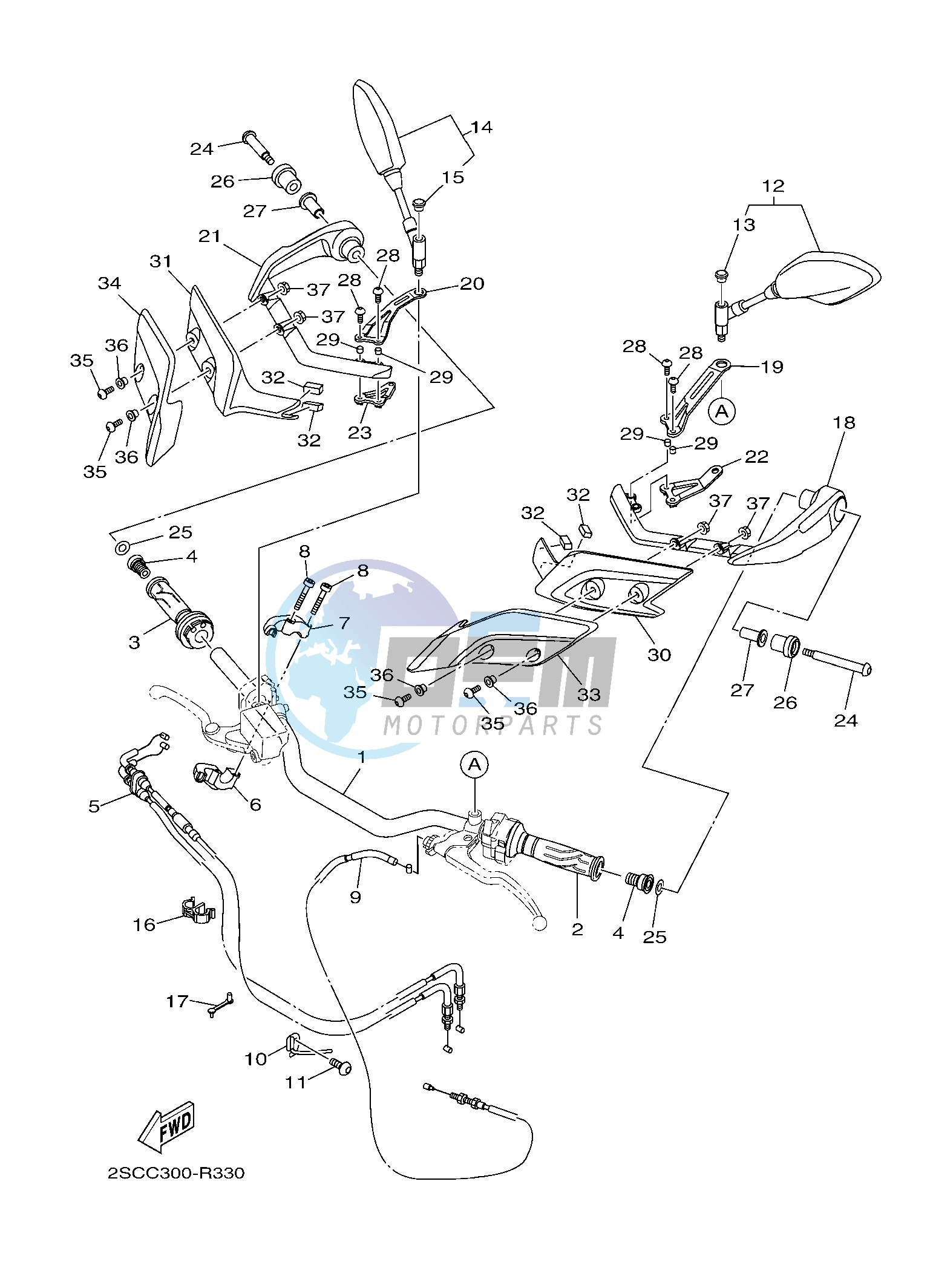 STEERING HANDLE & CABLE