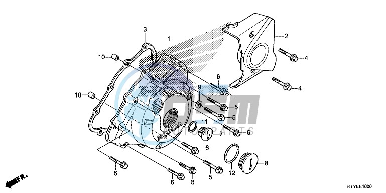 LEFT CRANKCASE COVER