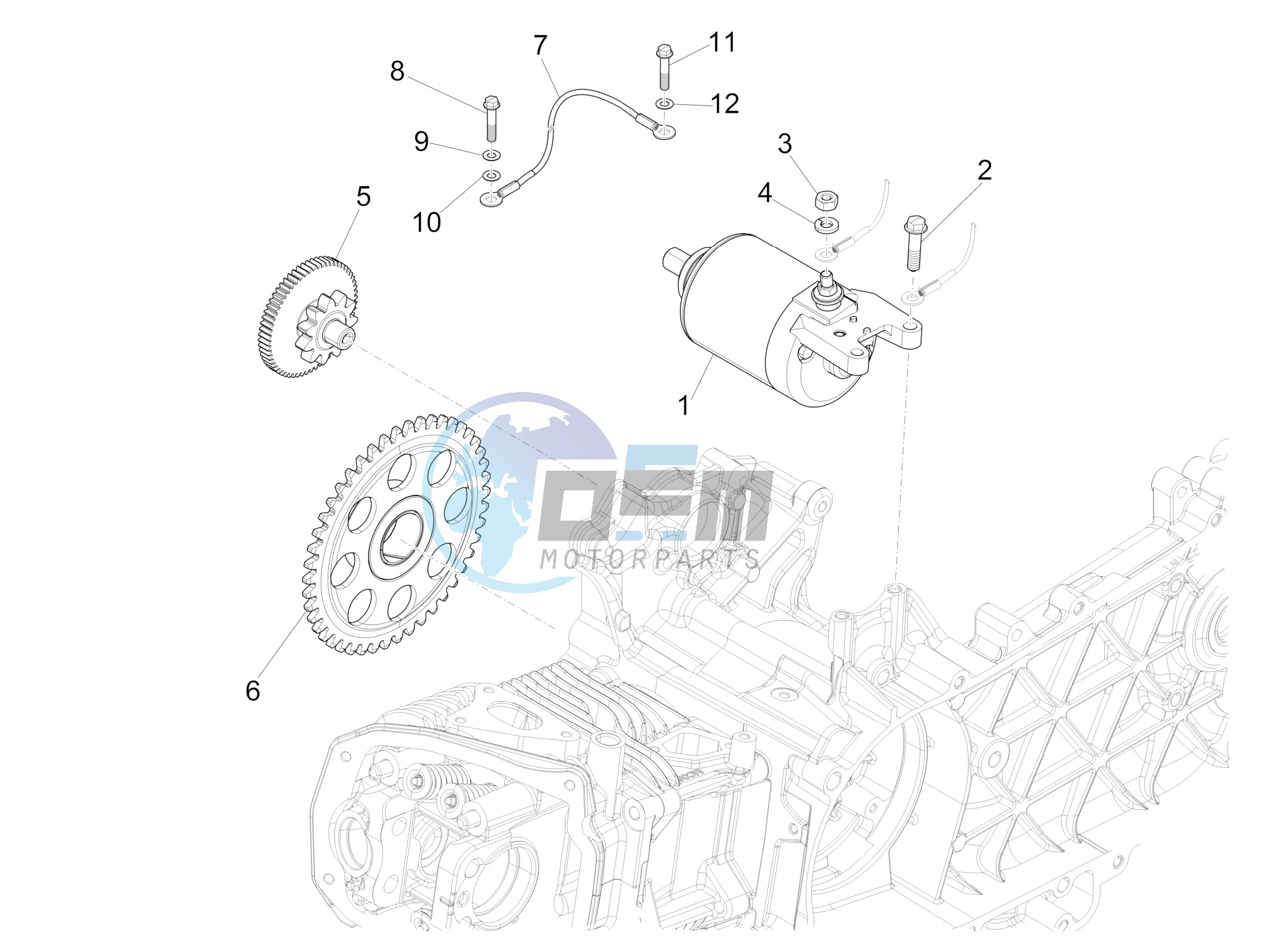 Starter - Electric starter