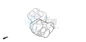 CB500S drawing GASKET KIT B