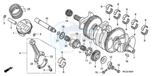 CBR1000RR9 Europe Direct - (ED / MME REP) drawing CRANKSHAFT/PISTON