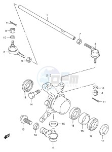 LT-A500F (E3-E28) drawing STEERING KNUCKLE