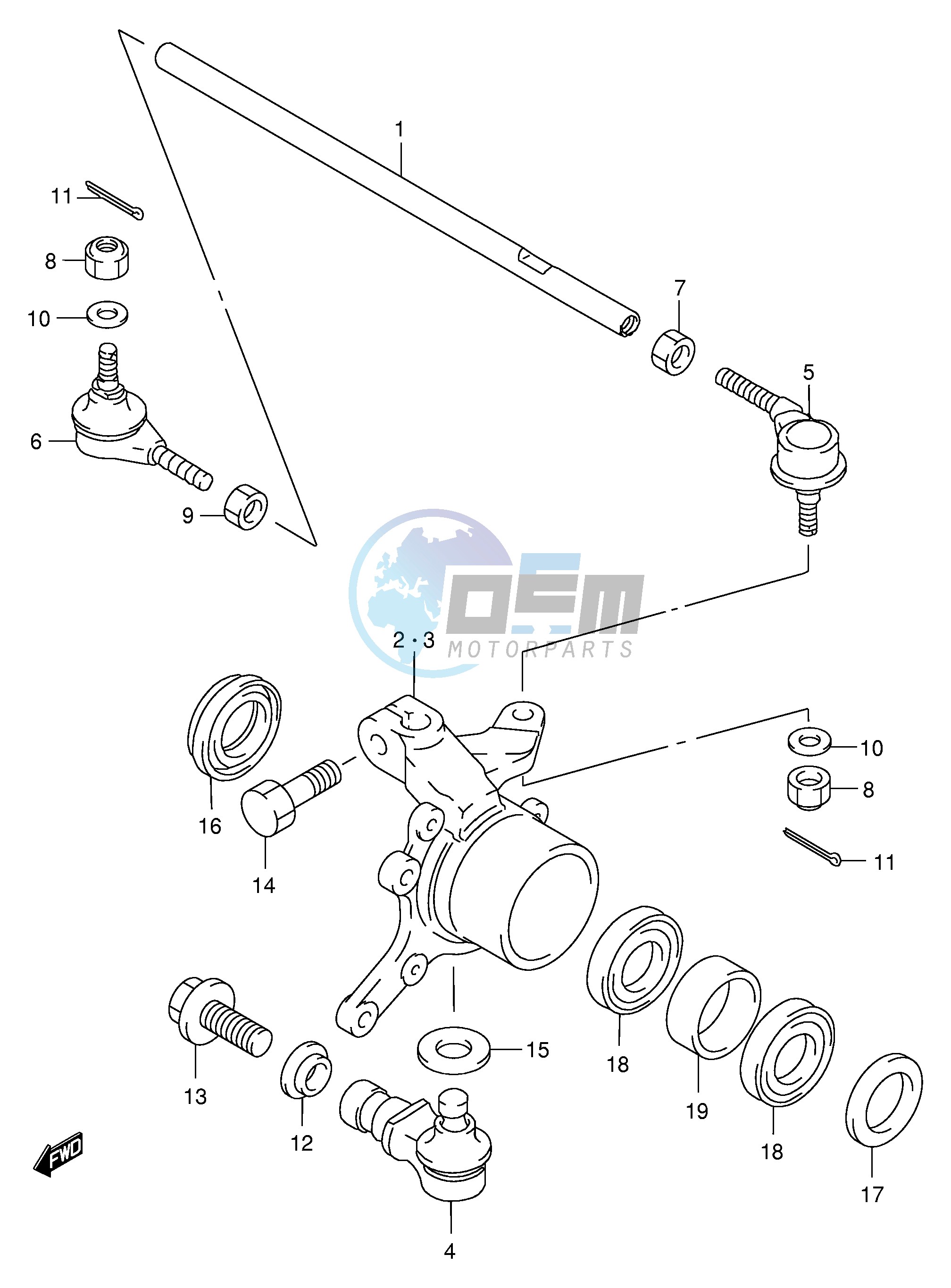 STEERING KNUCKLE