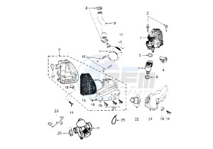 LOOXOR TSDI - 50 cc drawing INJECTION SYSTEM