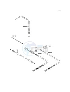 KVF750 4x4 KVF750LCS EU GB drawing Cables