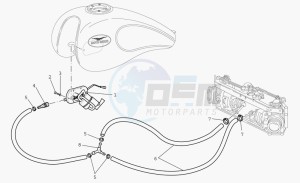 California 1100 EV PI Cat. EV PI Cat. drawing Fuel supply