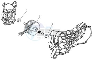 LX 50 4T drawing Crankshaft