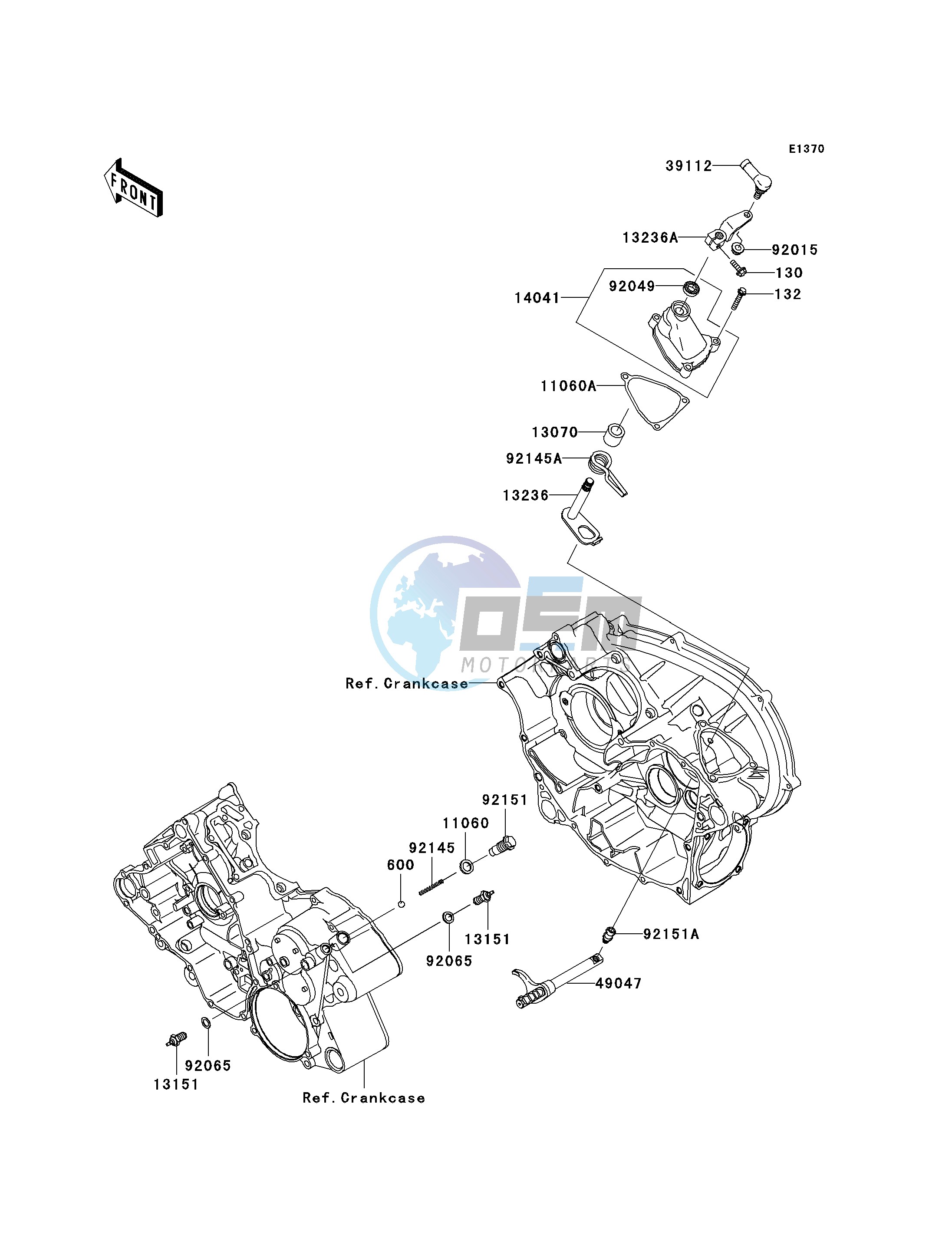 GEAR CHANGE MECHANISM