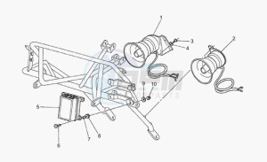 V 75 750 PA Nuovo Tipo PA Nuovo Tipo drawing sound sirens