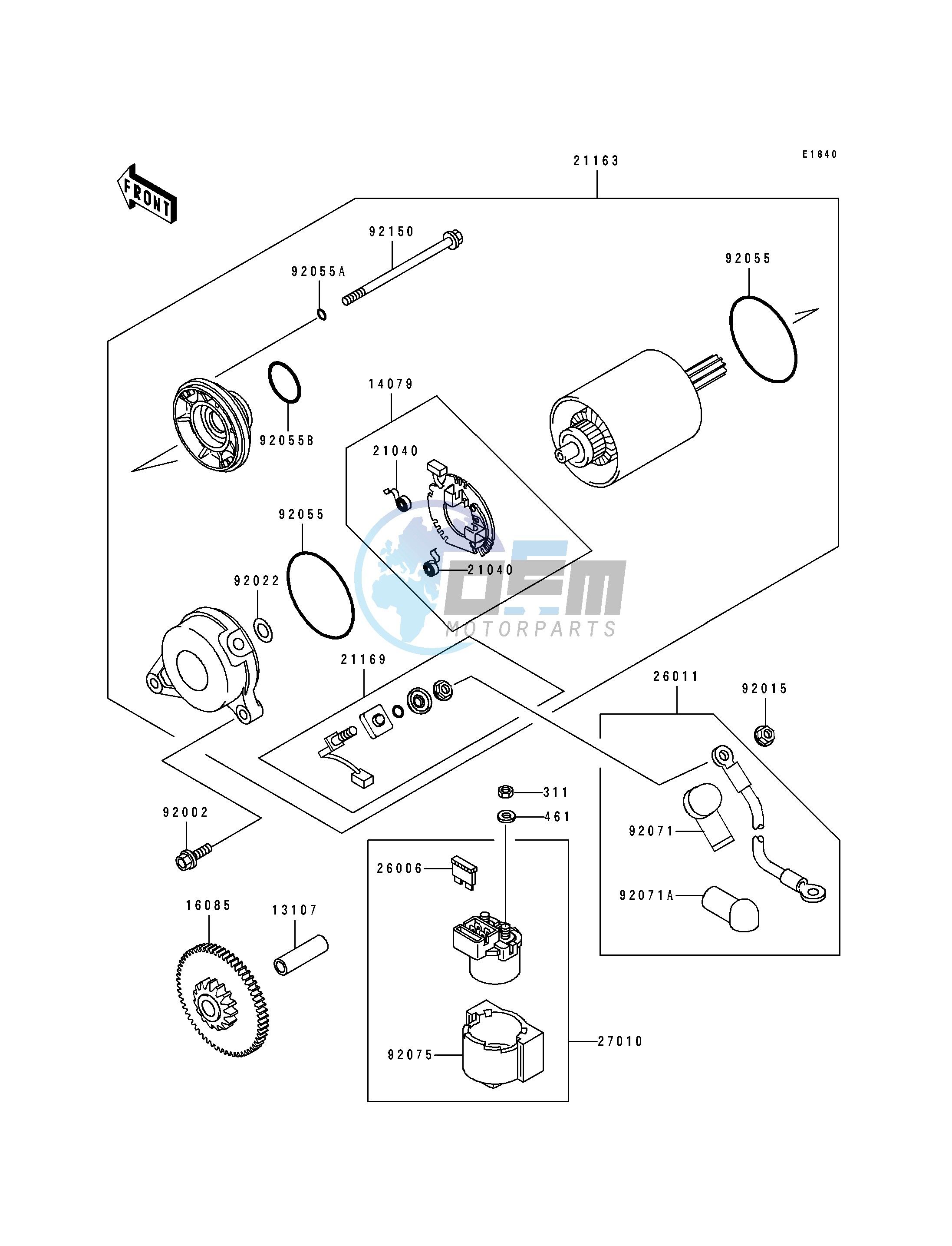 STARTER MOTOR