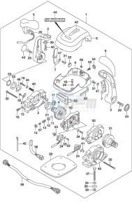 DF 300AP drawing Top Mount Dual