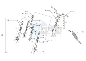 Ark AC 45 Tribal- White-Matt Black 50 drawing Suspensions