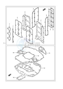 DF 300 drawing Gasket Set