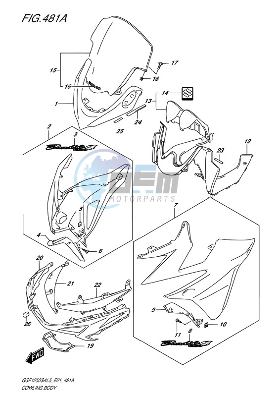 COWLING BODY