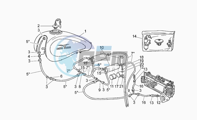 Fuel tank, usa-cdn-sgp