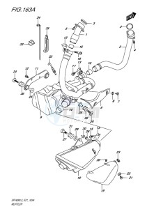 SFV 650 GLADIUS EU drawing MUFFLER