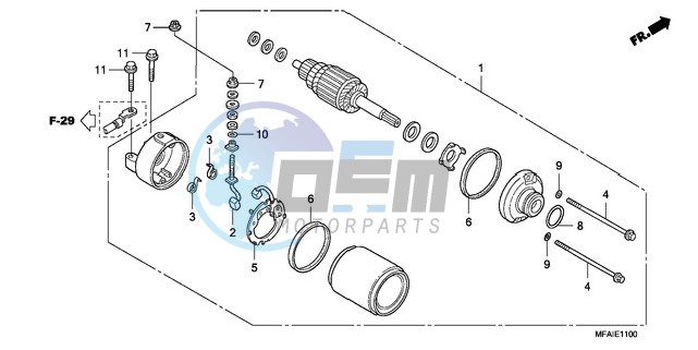 STARTING MOTOR