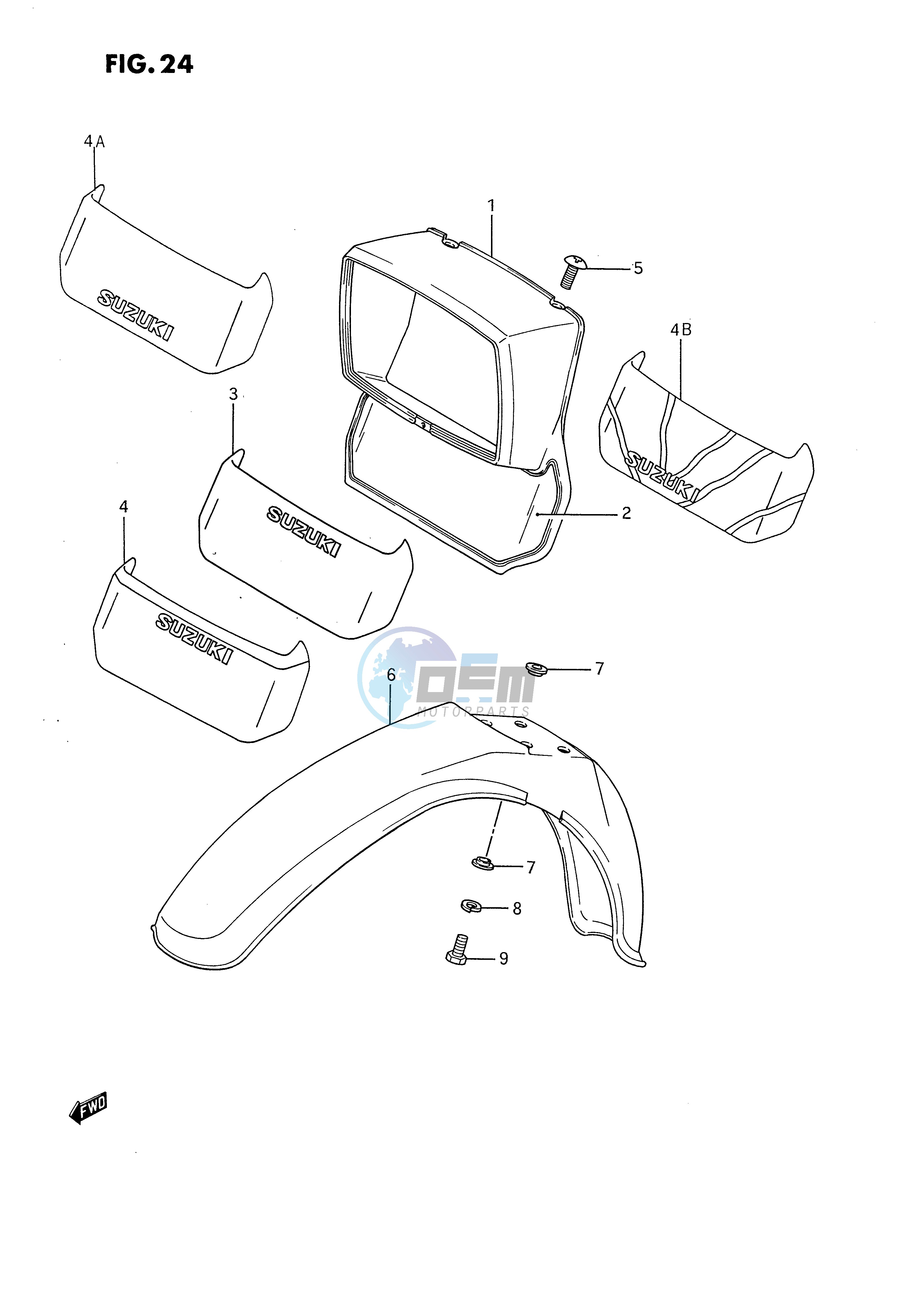 HEADLAMP HOUSING